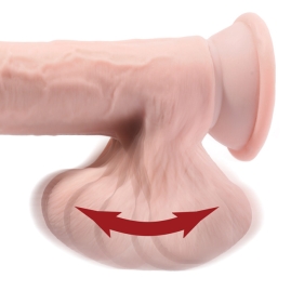 Фаллос Triple Density 8" with Swinging Balls