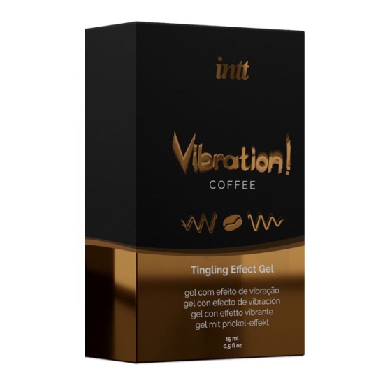 Возбуждающий гель INTT Vibration! Coffee
