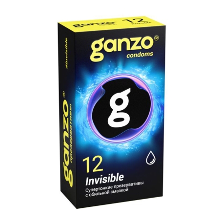 Супертонкие презервативы Ganzo Invisible